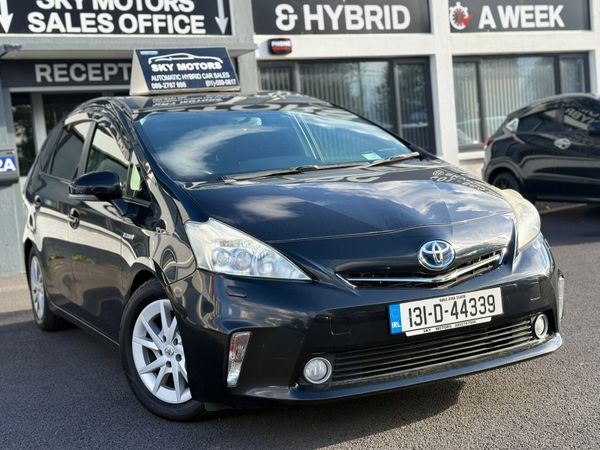 Toyota Prius MPV, Petrol Hybrid, 2013, Black
