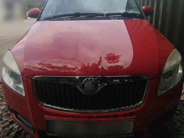 Skoda Fabia Hatchback, Petrol, 2008, Red