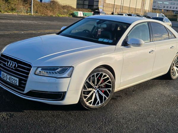 Audi A8 Saloon, Diesel, 2015, White