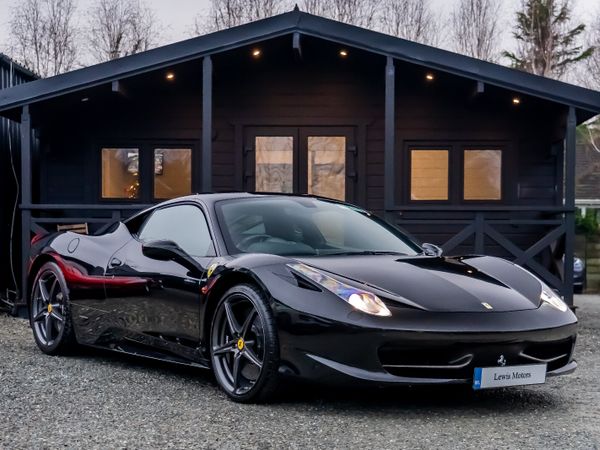 Ferrari 458 Coupe, Petrol, 2013, Black