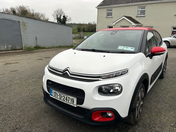 Citroen C3 Hatchback, Petrol, 2017, White