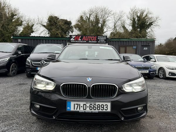 BMW 1-Series Hatchback, Diesel, 2017, Black