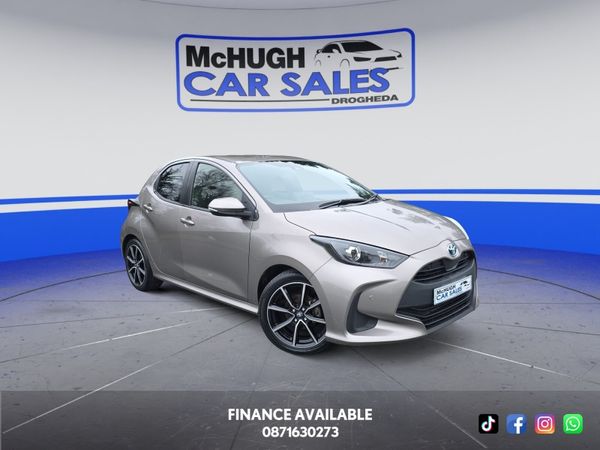 Toyota Yaris Hatchback, Petrol Hybrid, 2021, Grey