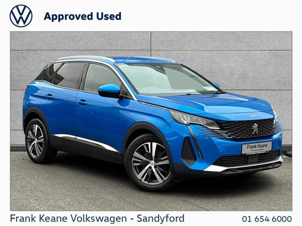 Peugeot 3008 SUV, Petrol, 2021, Blue