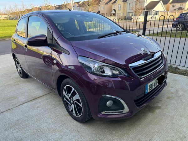 Peugeot 108 Hatchback, Petrol, 2019, Purple