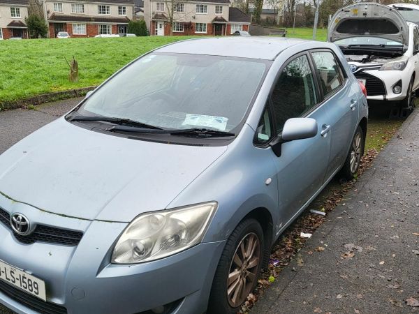 Toyota Auris Hatchback, Petrol, 2008, Blue