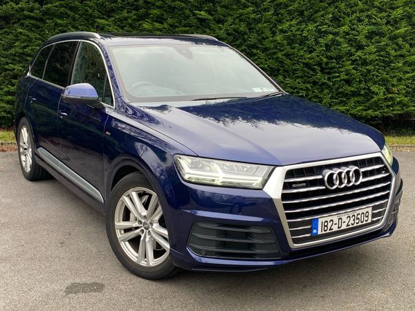 Audi Q7 SUV, Diesel, 2018, Blue