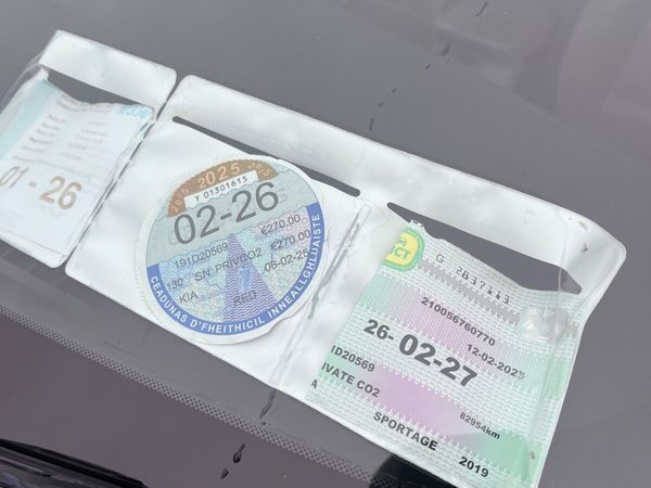 Kia Sportage SUV, Diesel, 2019, Red