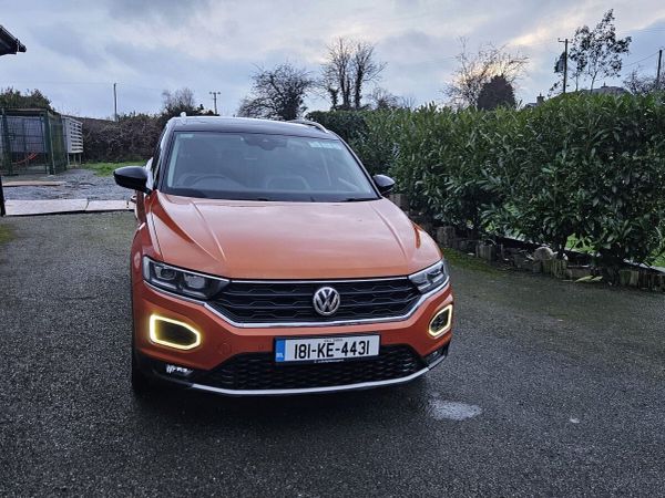 Volkswagen T-Roc SUV, Petrol, 2018, Orange