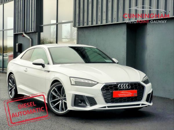 Audi A5 Coupe, Diesel, 2021, White