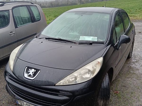 Peugeot 207 Hatchback, Petrol, 2007, Black