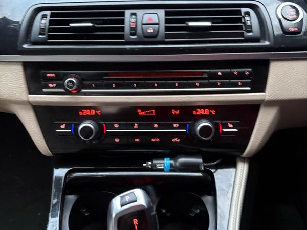 BMW 5-Series Saloon, Diesel, 2015, Black