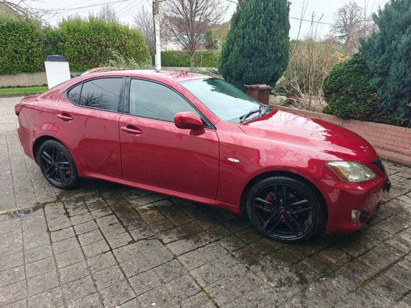Lexus IS Saloon, Petrol, 2008, Red