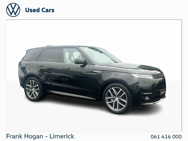 Land Rover Range Rover Sport SUV, Petrol Plug-in Hybrid, 2025, Black