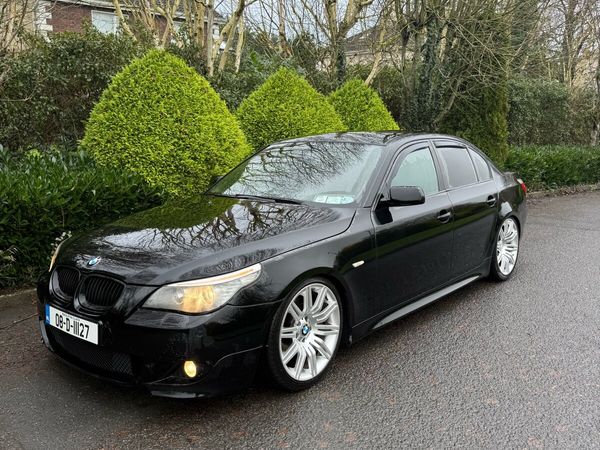 BMW 5-Series Saloon, Diesel, 2008, Black