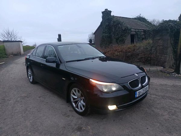 BMW 5-Series Saloon, Diesel, 2008, Black