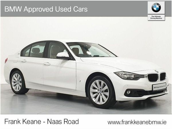 BMW 3-Series Saloon, Petrol Plug-in Hybrid, 2017, White