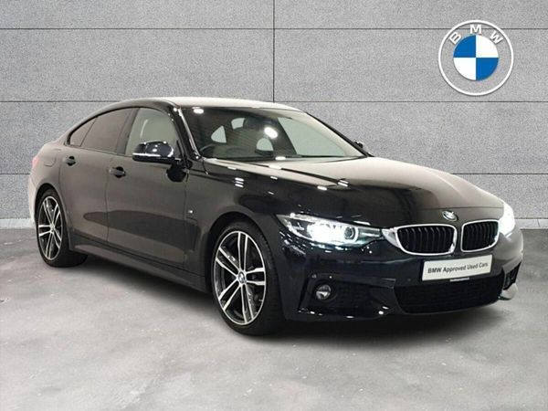 BMW 4-Series Hatchback, Petrol, 2019, Black