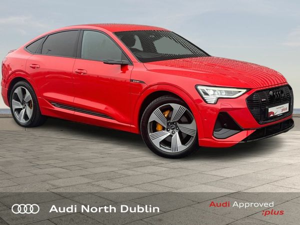 Audi e-tron Hatchback, Electric, 2022, Red