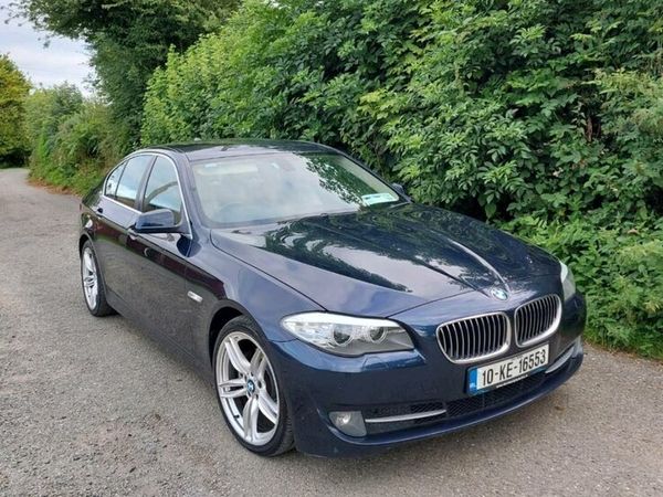 BMW 5-Series Saloon, Diesel, 2010, Blue