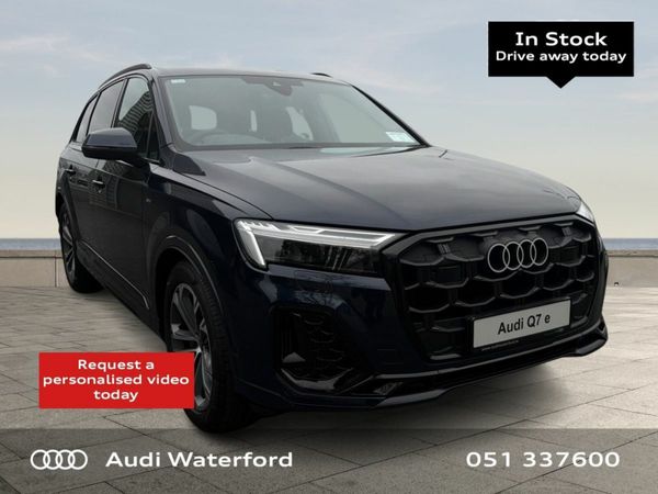Audi Q7 SUV, Petrol Plug-in Hybrid, 2026, Blue