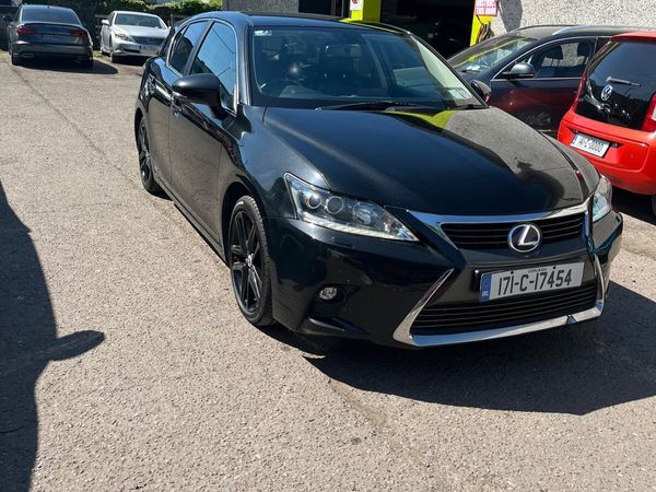 Lexus CT Hatchback, Petrol Hybrid, 2017, Black