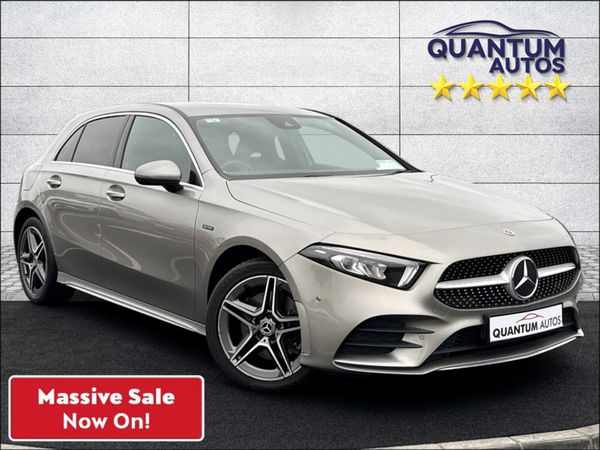 Mercedes-Benz A-Class Hatchback, Petrol Plug-in Hybrid, 2020, Silver