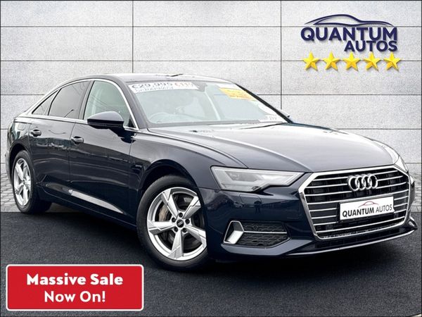 Audi A6 Saloon, Petrol Plug-in Hybrid, 2021, Blue