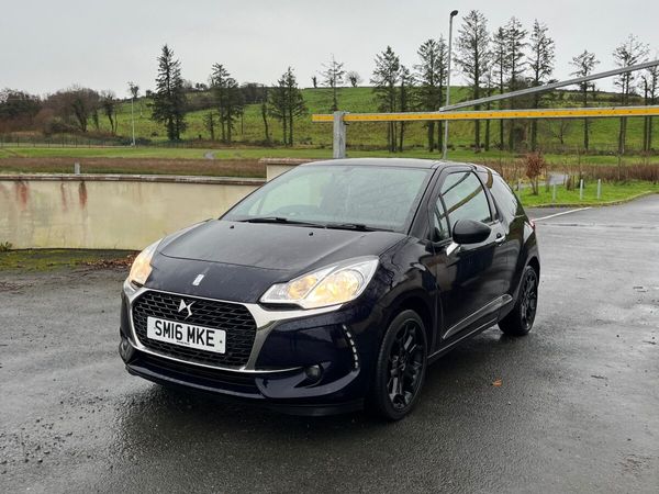 DS Automobiles DS 3 Hatchback, Diesel, 2016, Blue