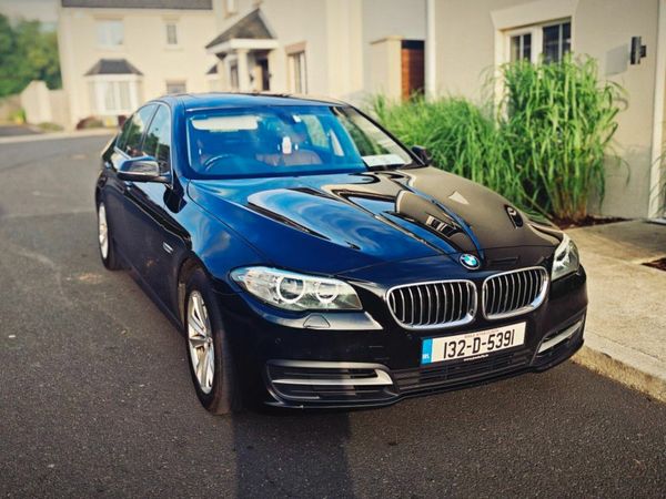 BMW 5-Series Saloon, Diesel, 2013, Black
