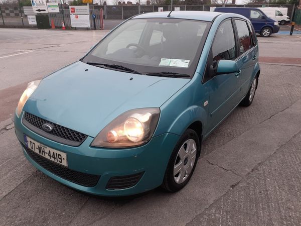 Ford Fiesta Hatchback, Petrol, 2007, Green