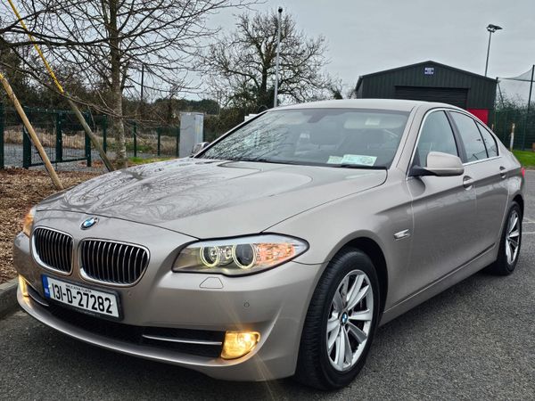 BMW 5-Series Saloon, Diesel, 2013, Silver