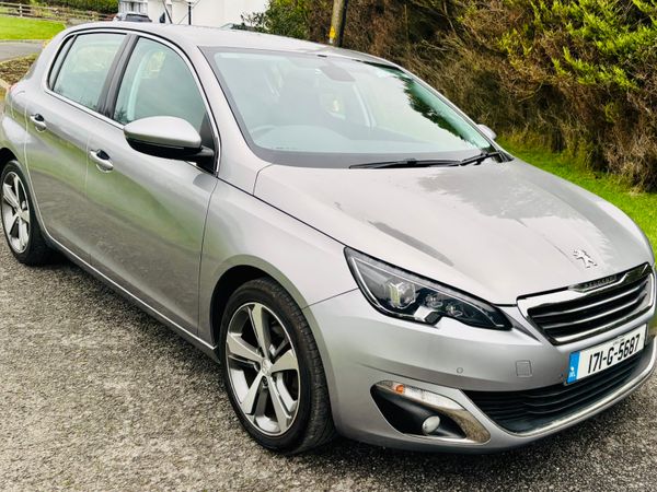 Peugeot 308 Hatchback, Petrol, 2017, Grey