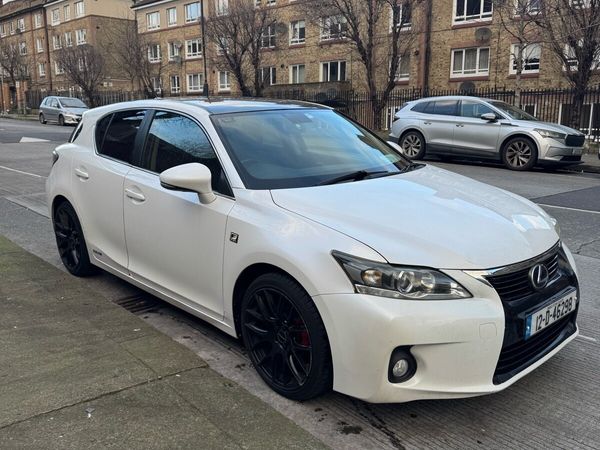 Lexus CT Hatchback, Petrol Hybrid, 2012, White