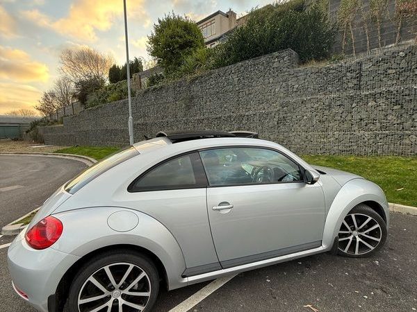 Volkswagen Beetle Hatchback, Petrol, 2013, Silver
