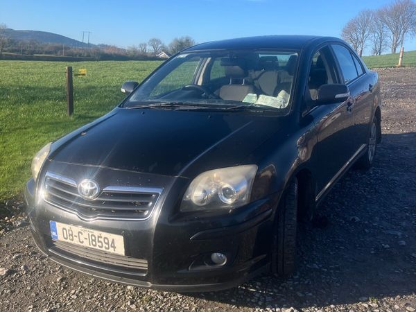 Toyota Avensis Saloon, Petrol, 2008, Black