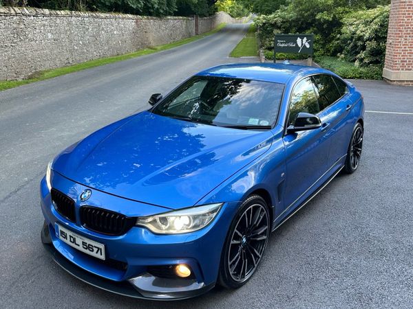 BMW 4-Series Coupe, Diesel, 2015, Blue