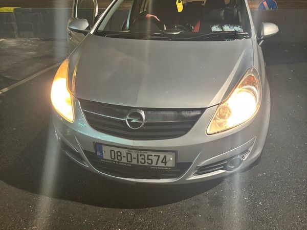 Opel Corsa Hatchback, Petrol, 2008, Silver
