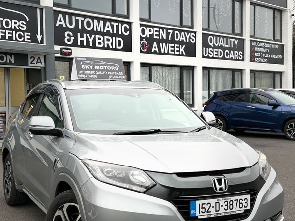 Honda Vezel Estate, Petrol Hybrid, 2015, Silver