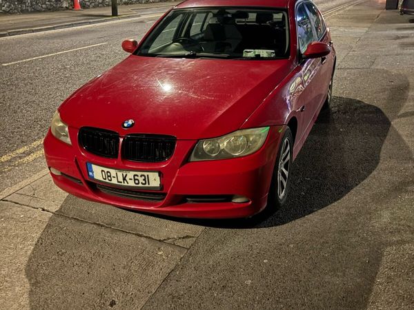 BMW 3-Series Saloon, Petrol, 2008, Red