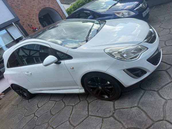 Vauxhall Corsa Hatchback, Petrol, 2012, White