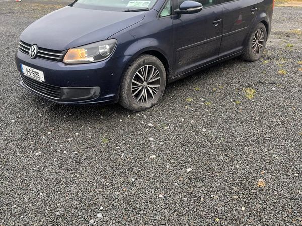 Volkswagen Touran MPV, Diesel, 2011, Blue