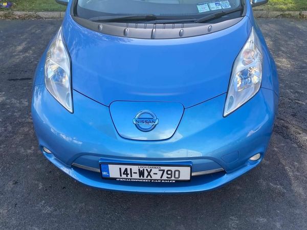 Nissan Leaf Hatchback, Electric, 2014, Blue
