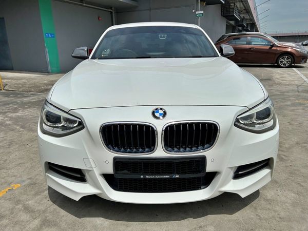 BMW 1-Series Hatchback, Petrol, 2015, White