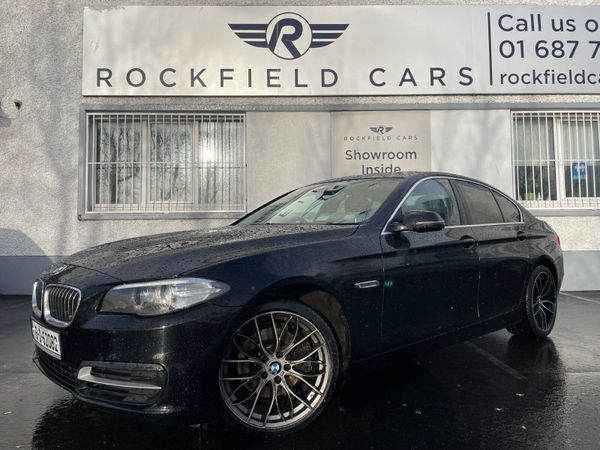 BMW 5-Series Saloon, Diesel, 2016, Black