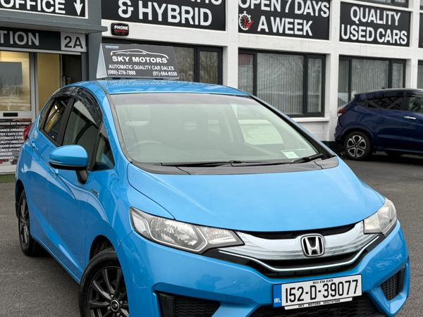 Honda Fit Hatchback, Petrol Hybrid, 2015, Blue
