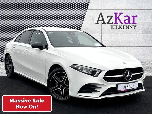Mercedes-Benz A-Class Saloon, Petrol Plug-in Hybrid, 2021, White
