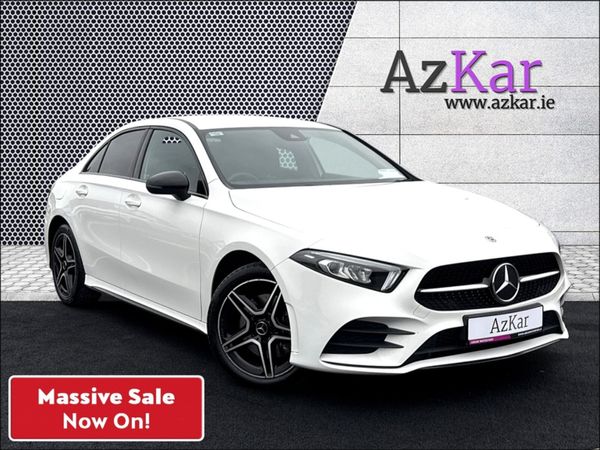 Mercedes-Benz A-Class Saloon, Petrol Plug-in Hybrid, 2021, White
