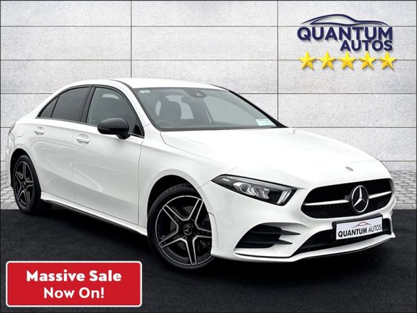 Mercedes-Benz A-Class Saloon, Petrol Plug-in Hybrid, 2021, White