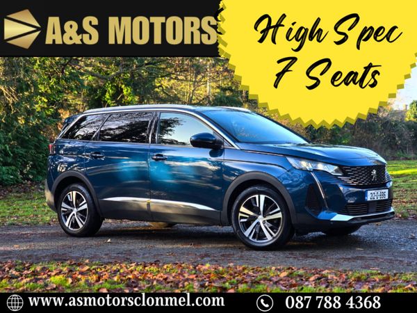 Peugeot 5008 MPV, Diesel, 2021, Blue